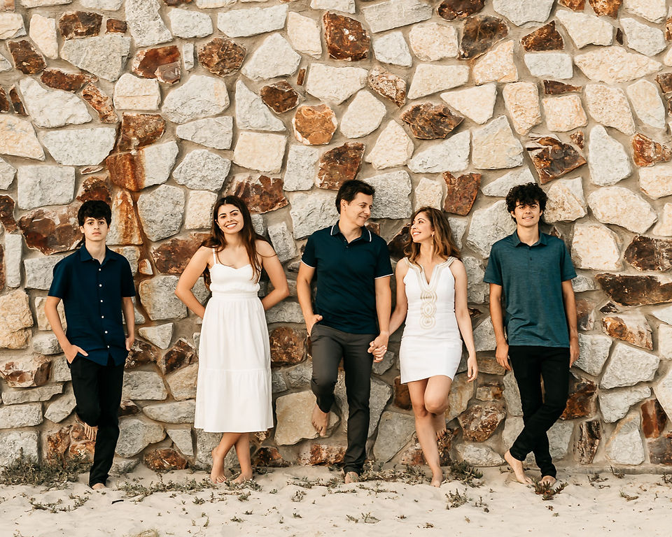Family Photos at the beach in San Diego, CA