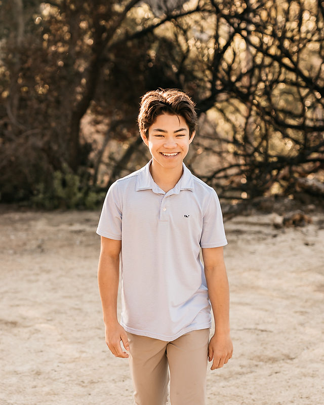 Senior Photos for Guys in Balboa Park