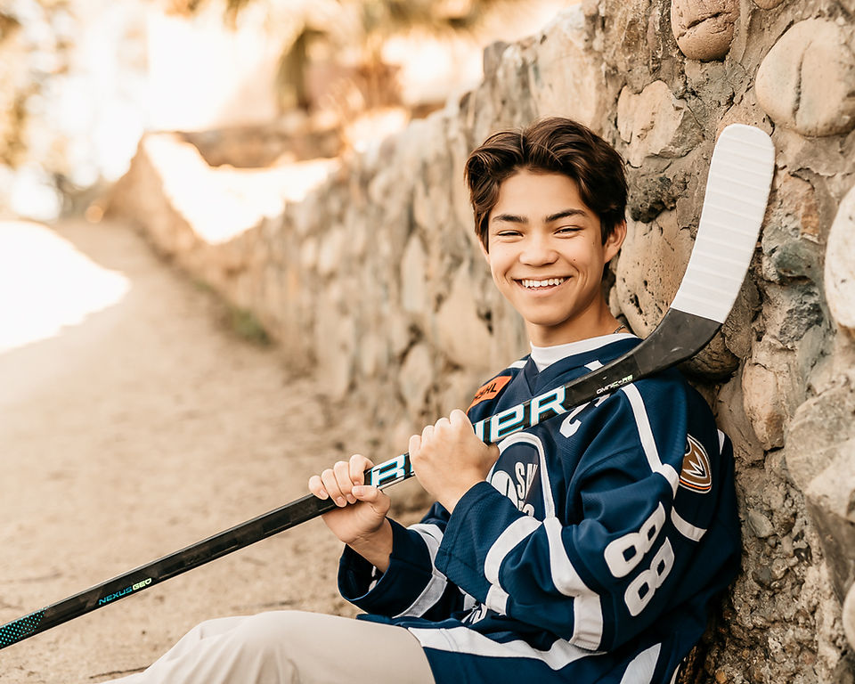 Senior Photos for Guys in Balboa Park