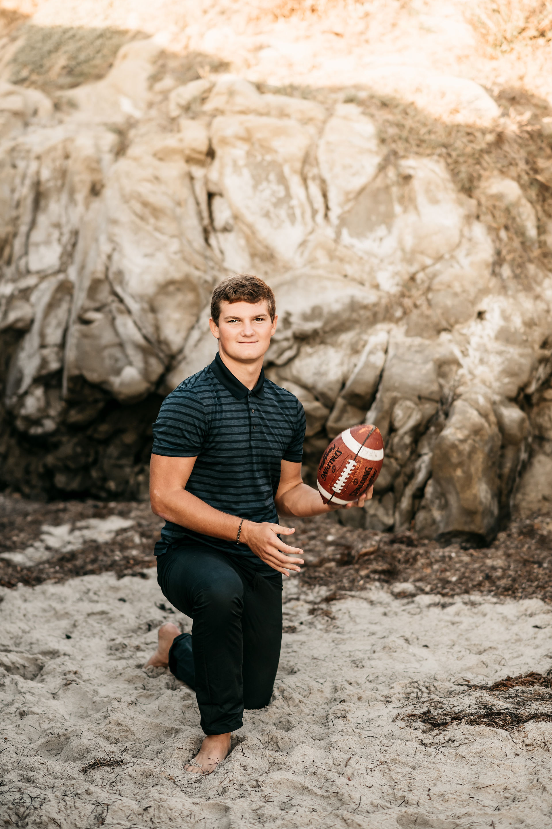 senior photos at Windansea