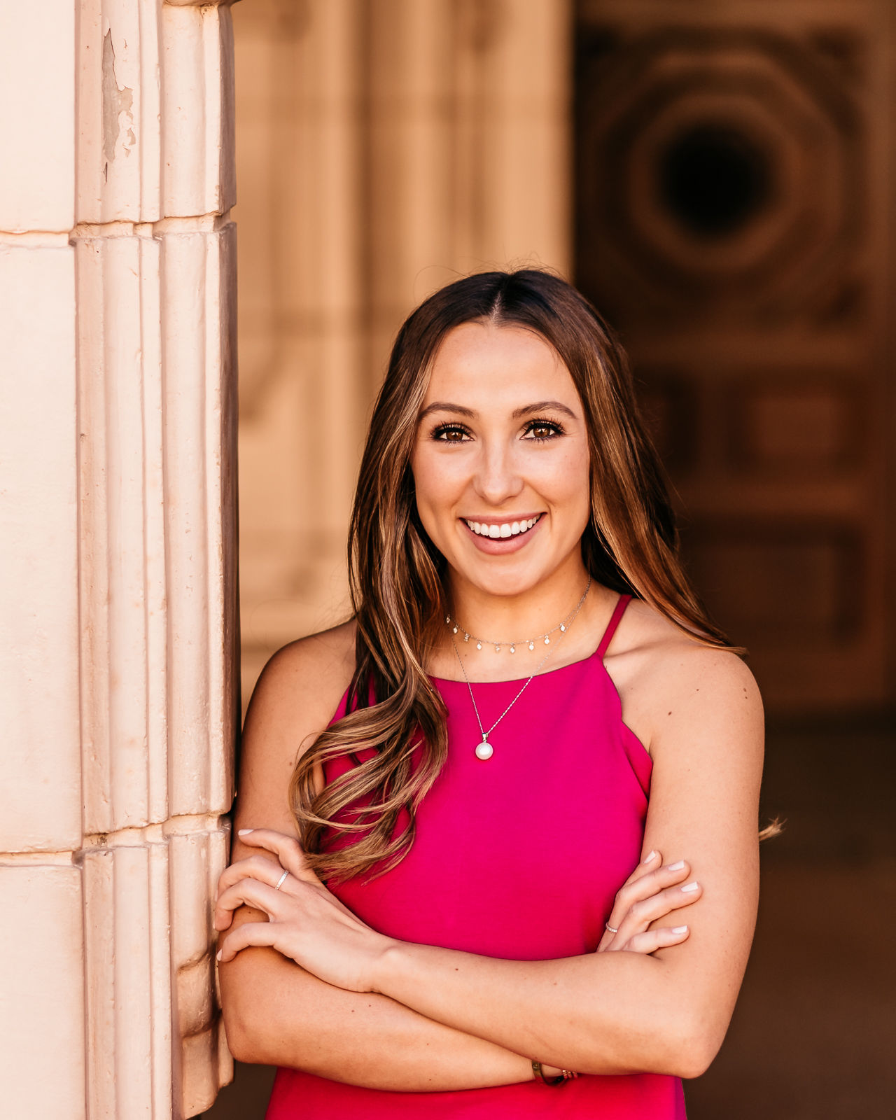 College headshots for young men and women