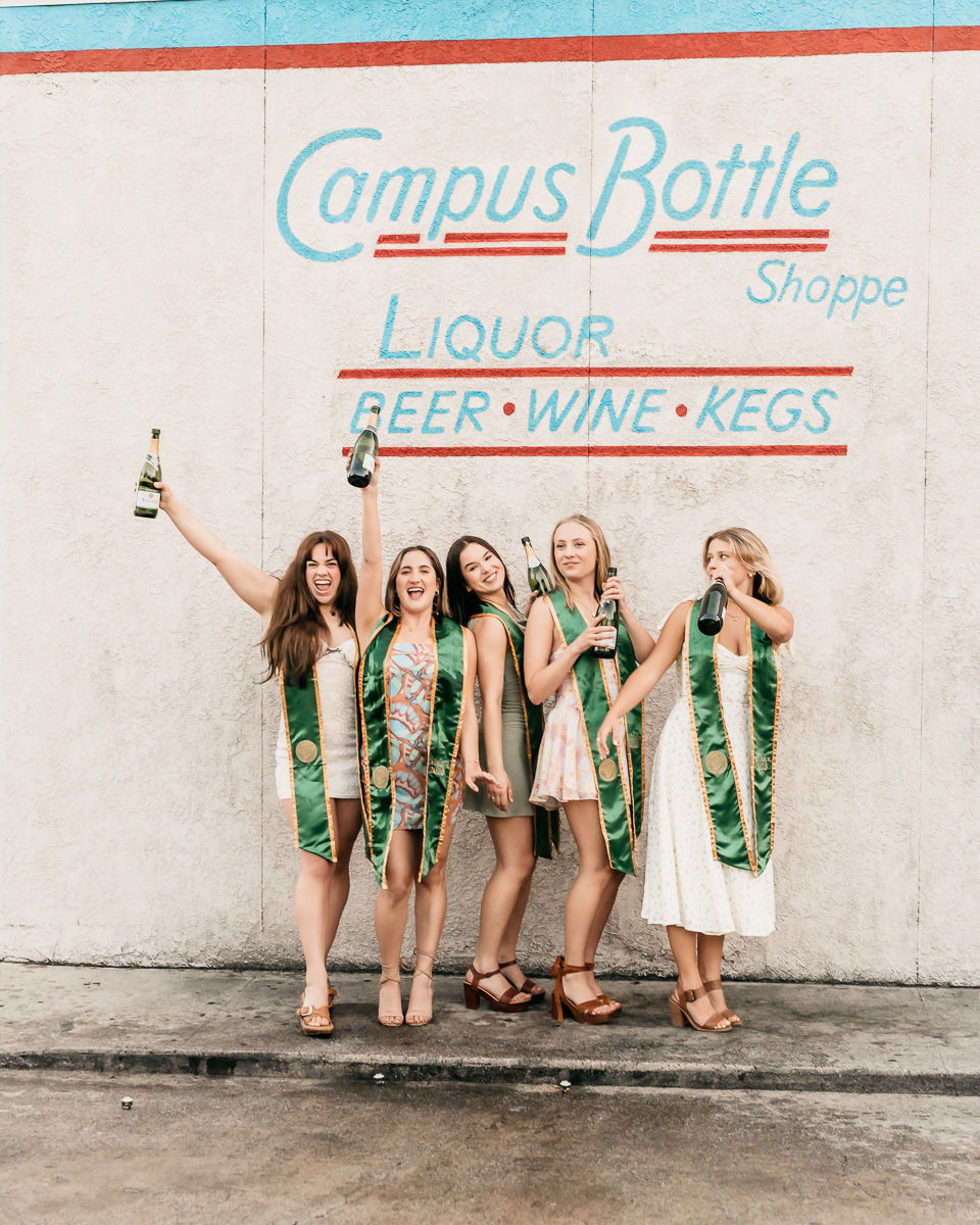 College Senior Photos celebrating
