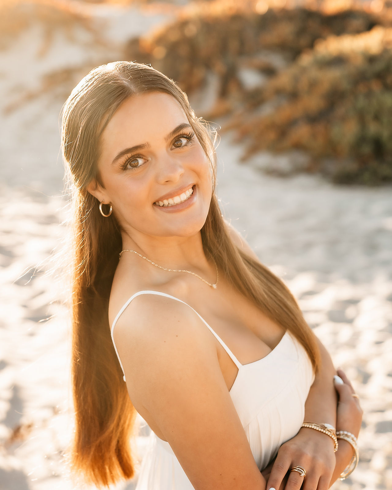 senior portraits on the beach San Diego