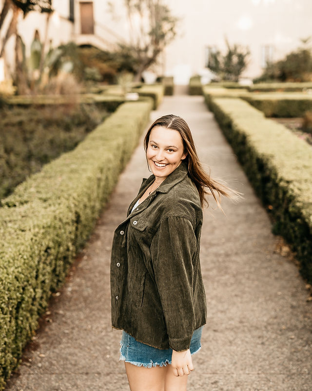 Senior Photos in Balboa Park
