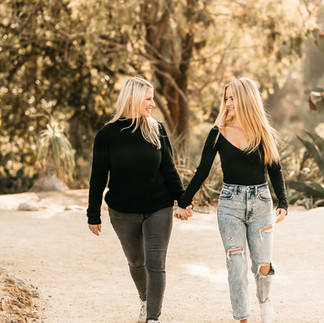 Mom Daughter Senior Shoot Balboa Park