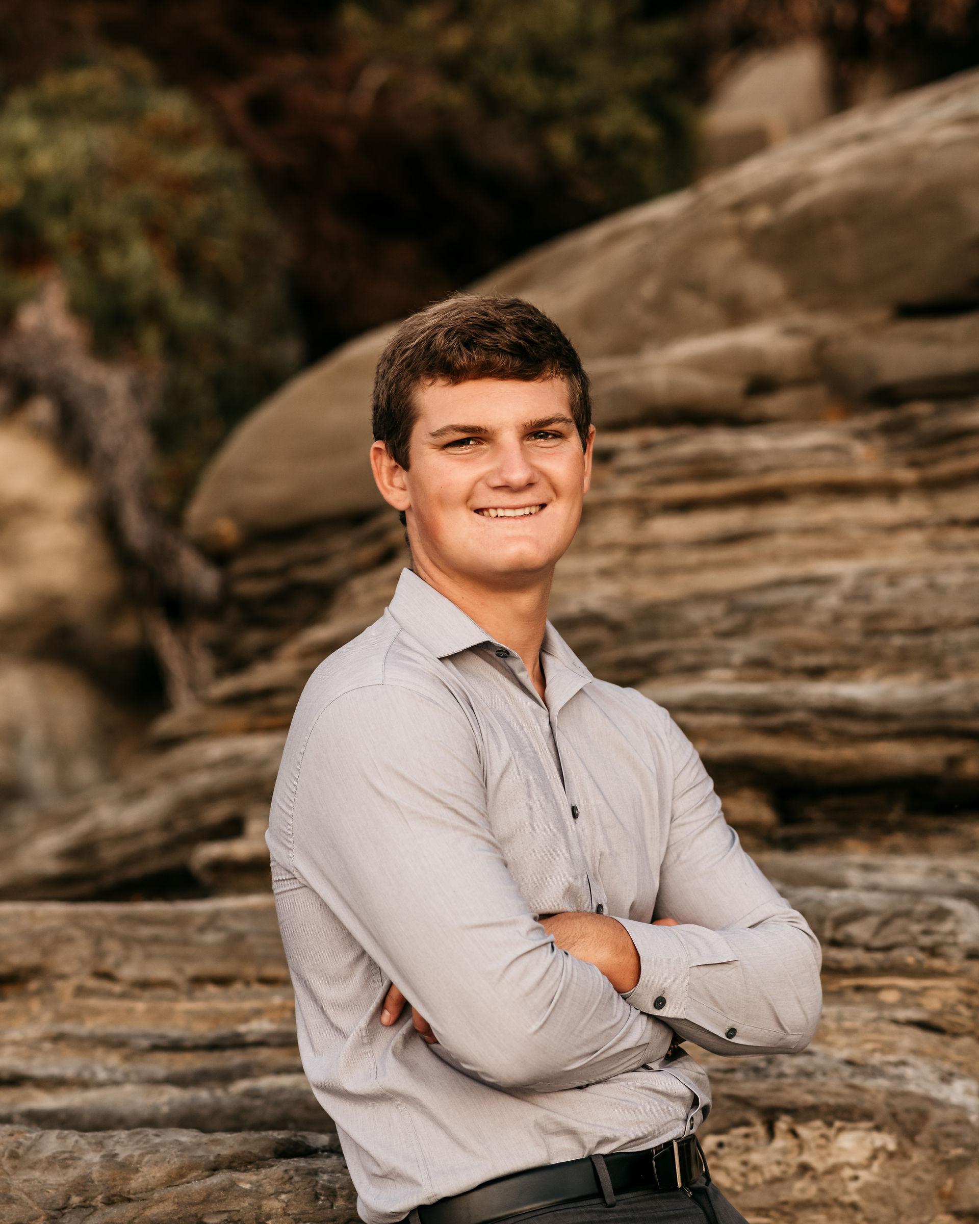 senior photos at Windansea
