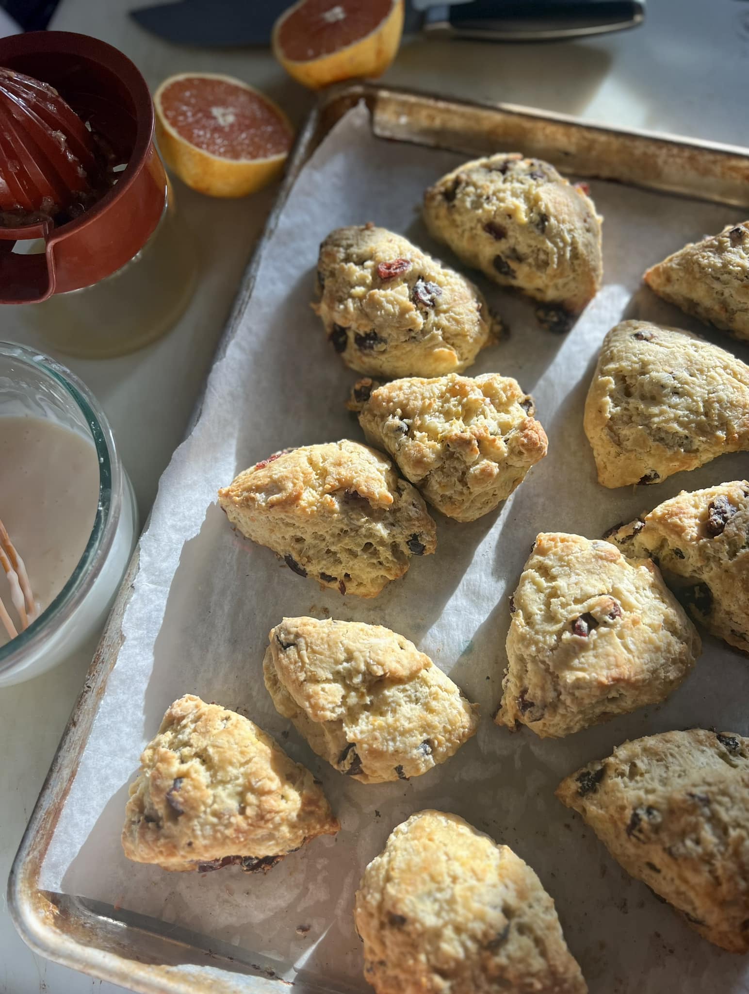 Arranged Food and Objects