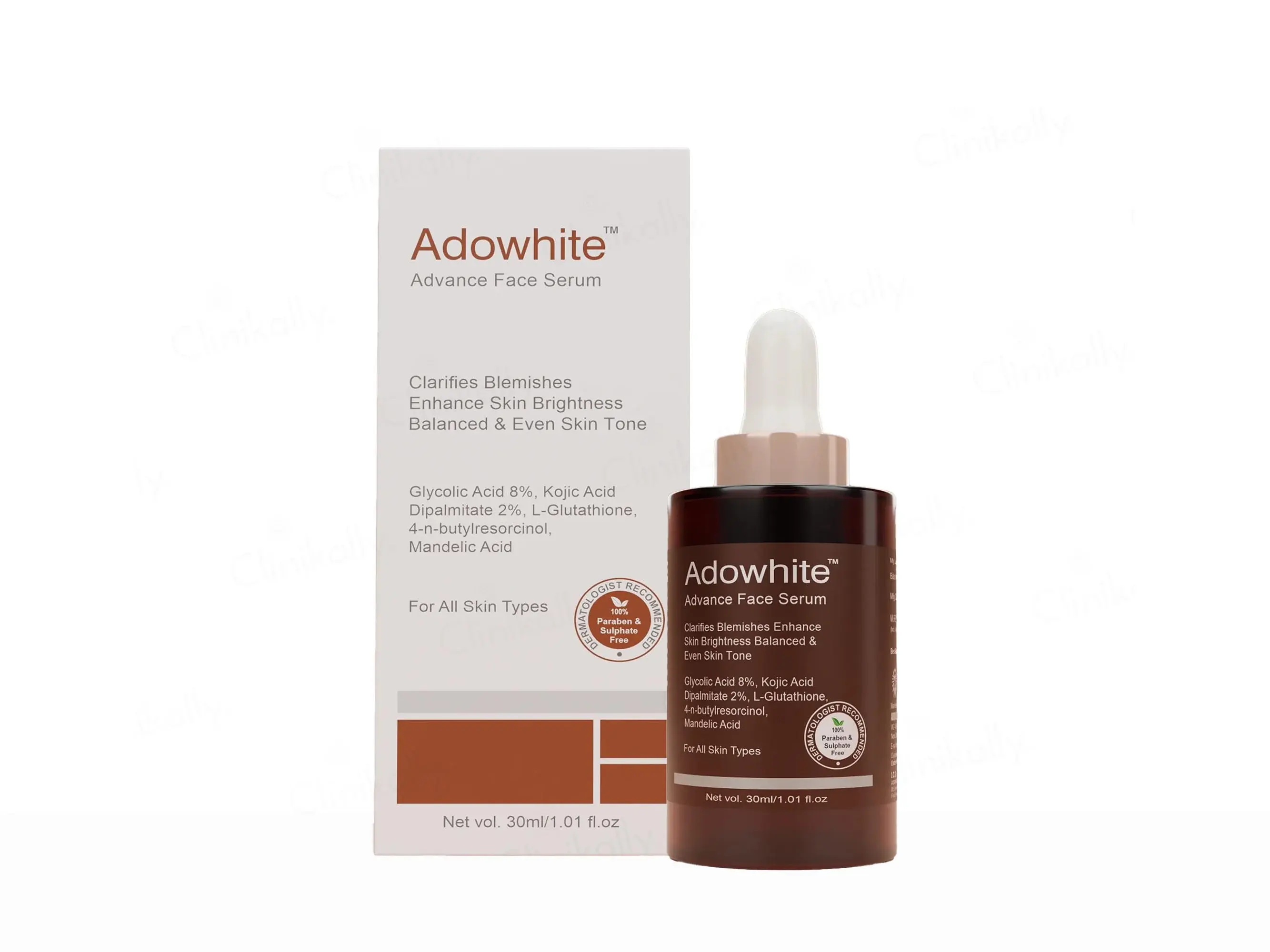 Adowhite advance face serum