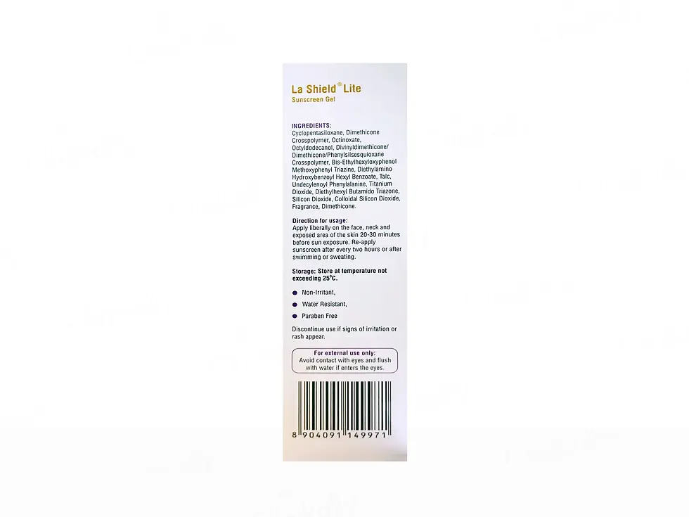 Thumbnail: La Shield Lite Sunscreen Gel SPF 50+ PA+++