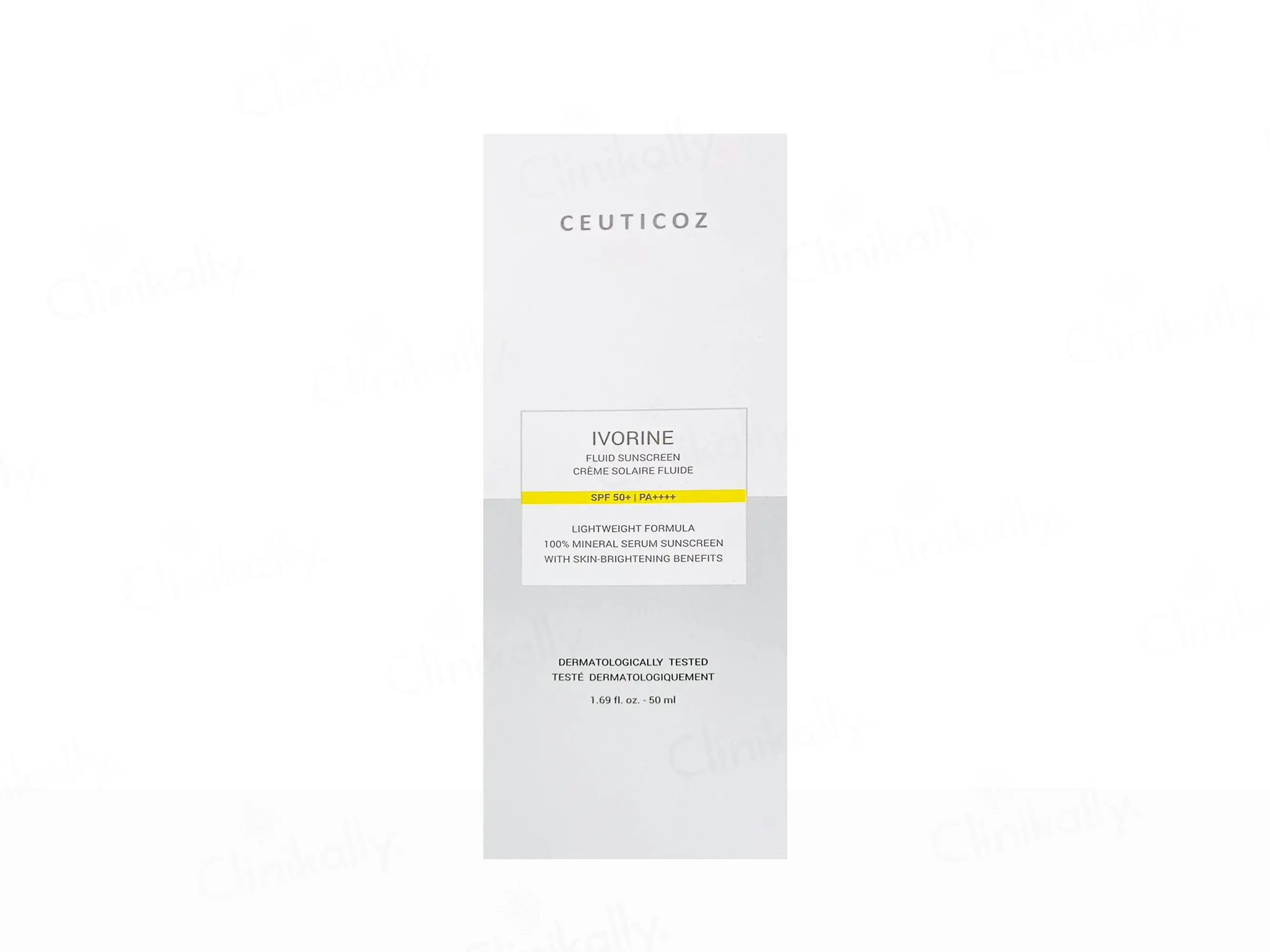 Ceuticoz Ivorine Lighweight Mineral Fluid Sunscreen SPF 50+ PA+++