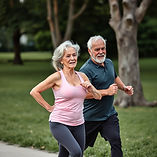 healthy old women and man exercising .jpg