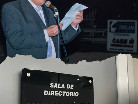 En honor a Alfredo: nueva sala de reuniones que lleva su nombre