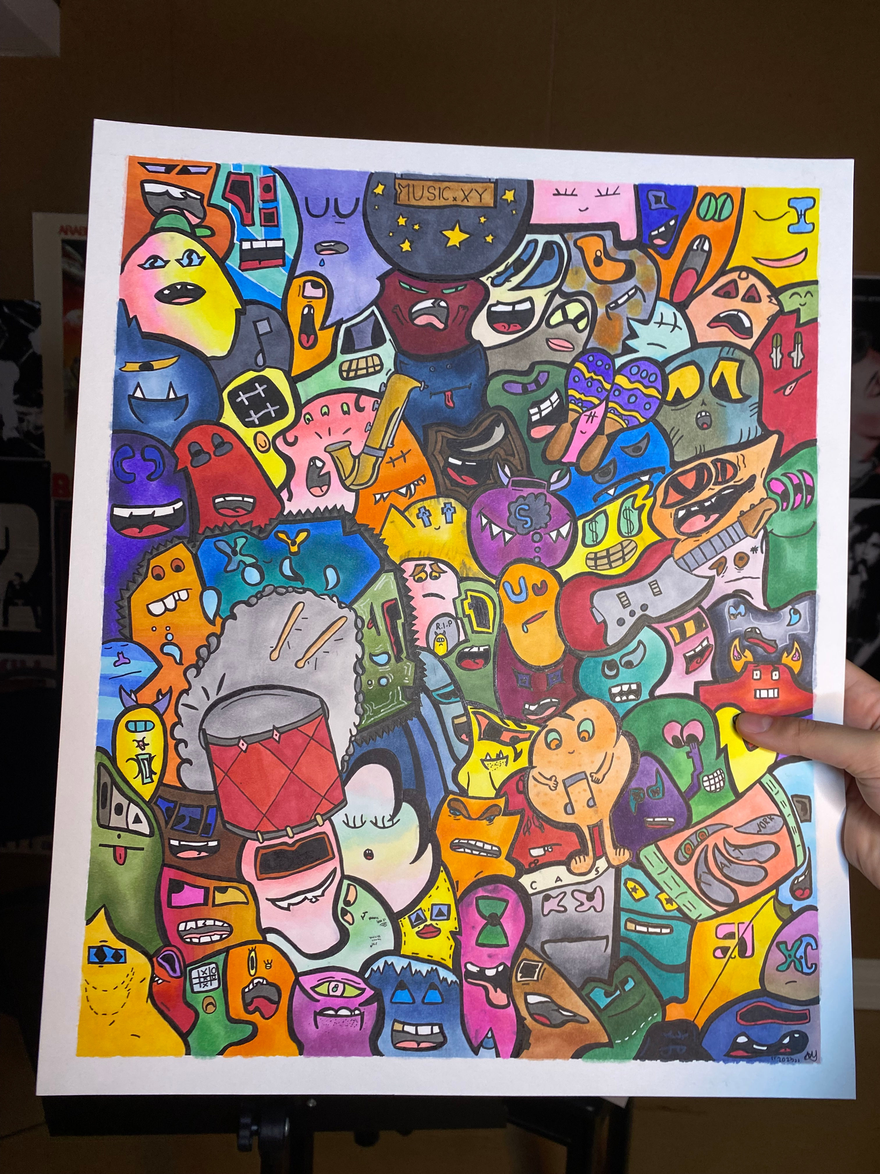 «DOODLE 10» original