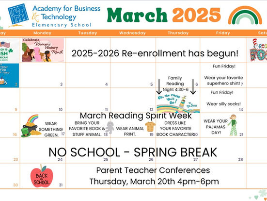March Calendar 