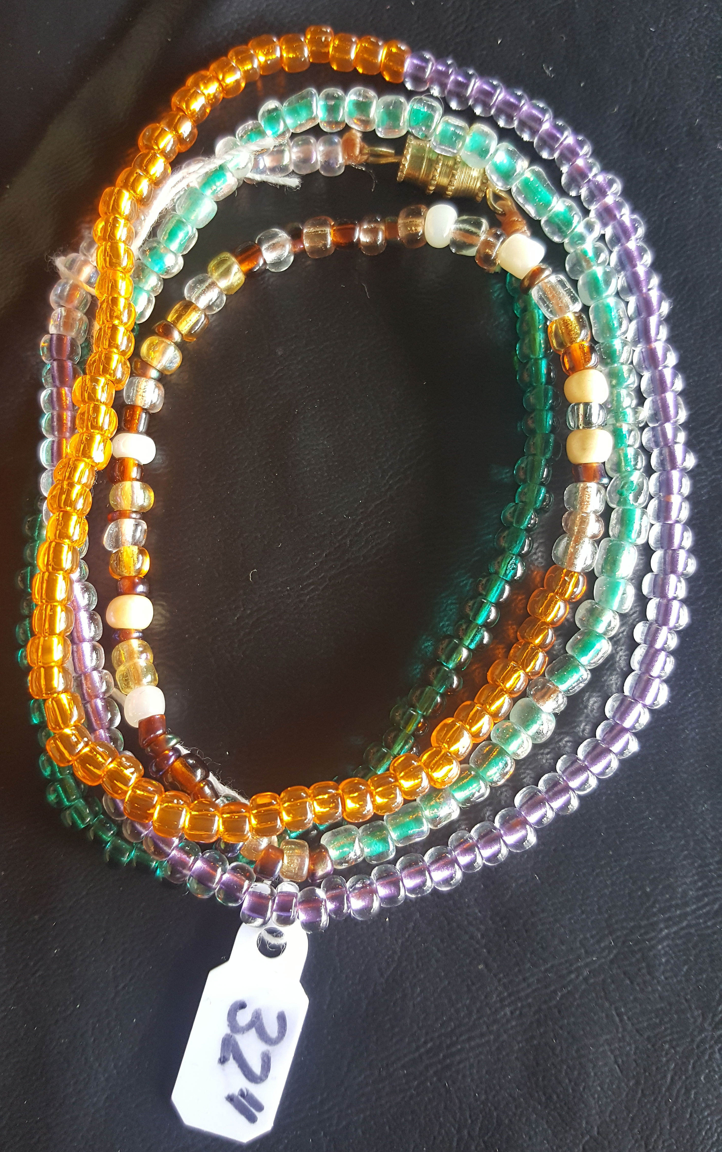 Confetti Waist Beads(32")