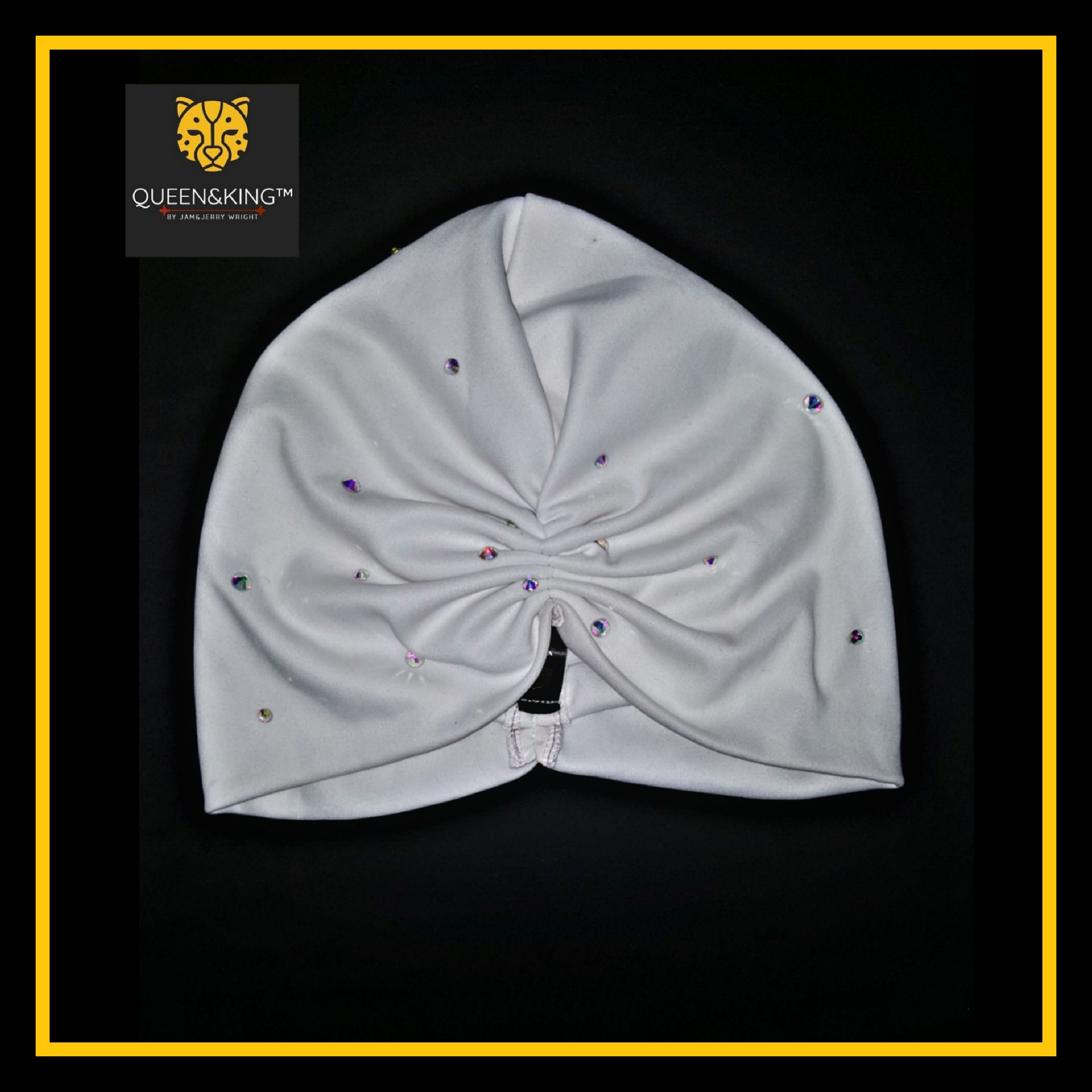 Ivory (R2W) Turban||Embellished