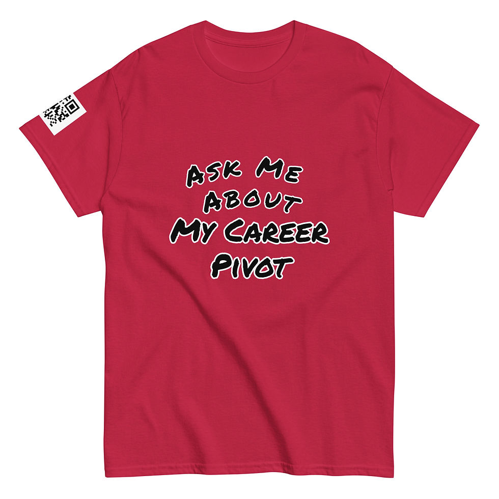 Thumbnail: Ask Me About My Career Pivot Unisex Classic Tee