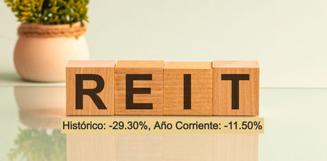 Portafolio REITS: Mes 26 - Sigue la Tormenta Perfecta con el USD abajo de 17 😬