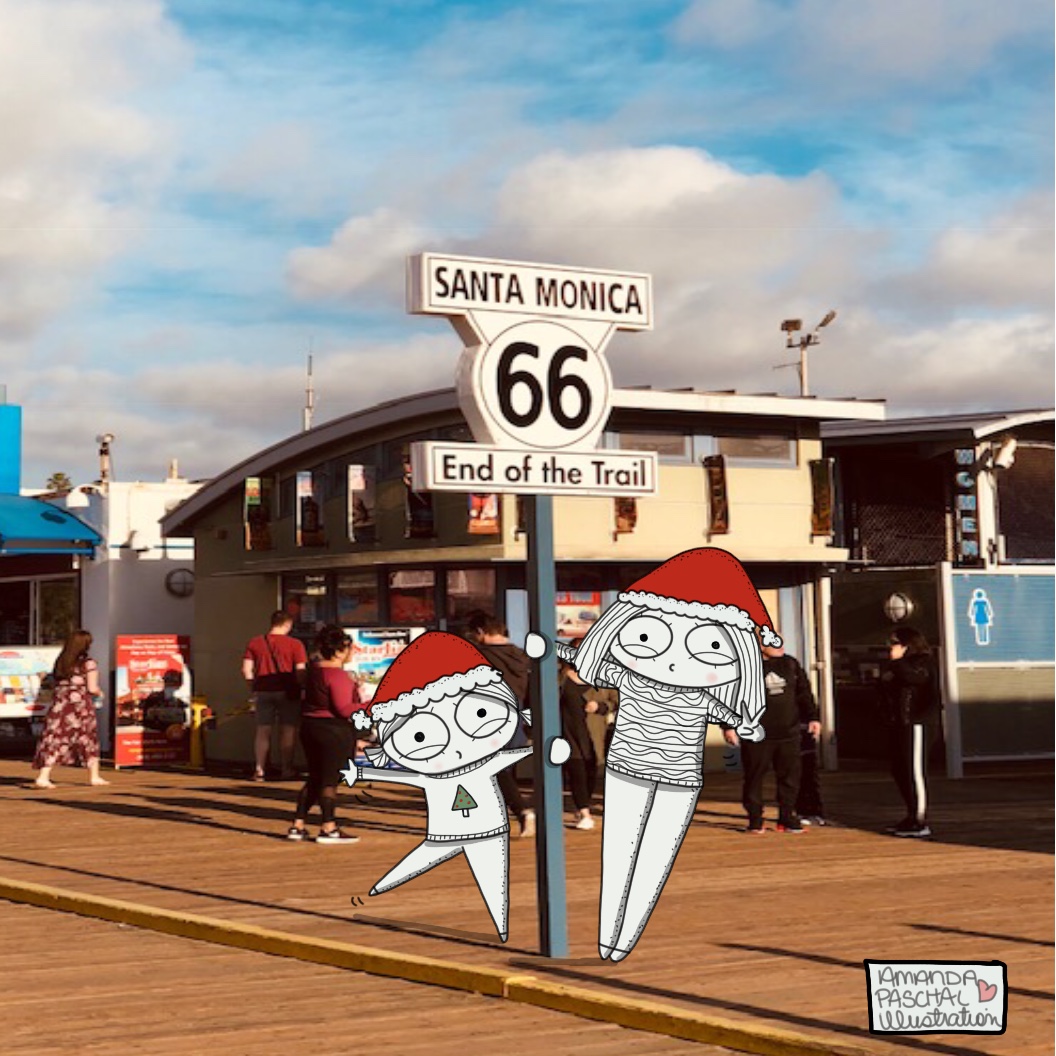 santa monica christmas