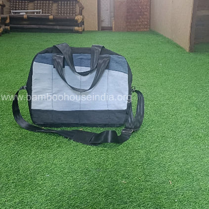 Laptop Bag Made out of Used Jeans