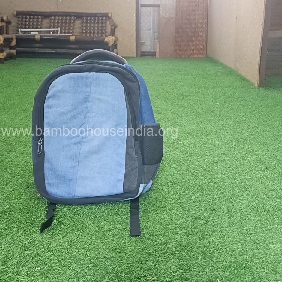 Backpack Made out of Discarded Jeans