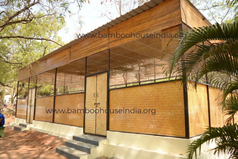 Bamboo cafeteria