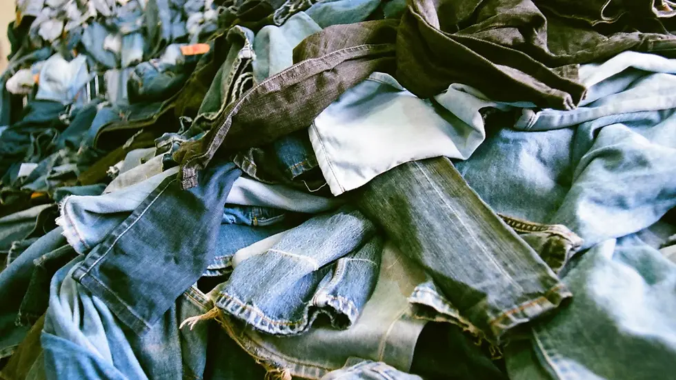 Observations from upcycling work with denim waste.