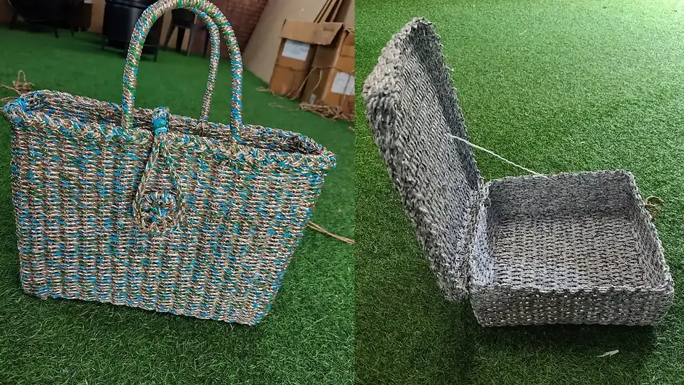 Crafts Developed using Single Use Plastic Waste