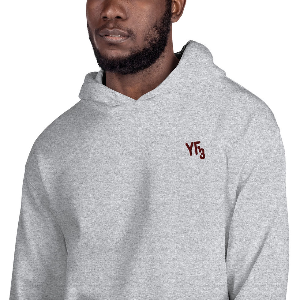 Thumbnail: YHWH FOREVER 3 YF3 Embroidered Unisex Hoodie