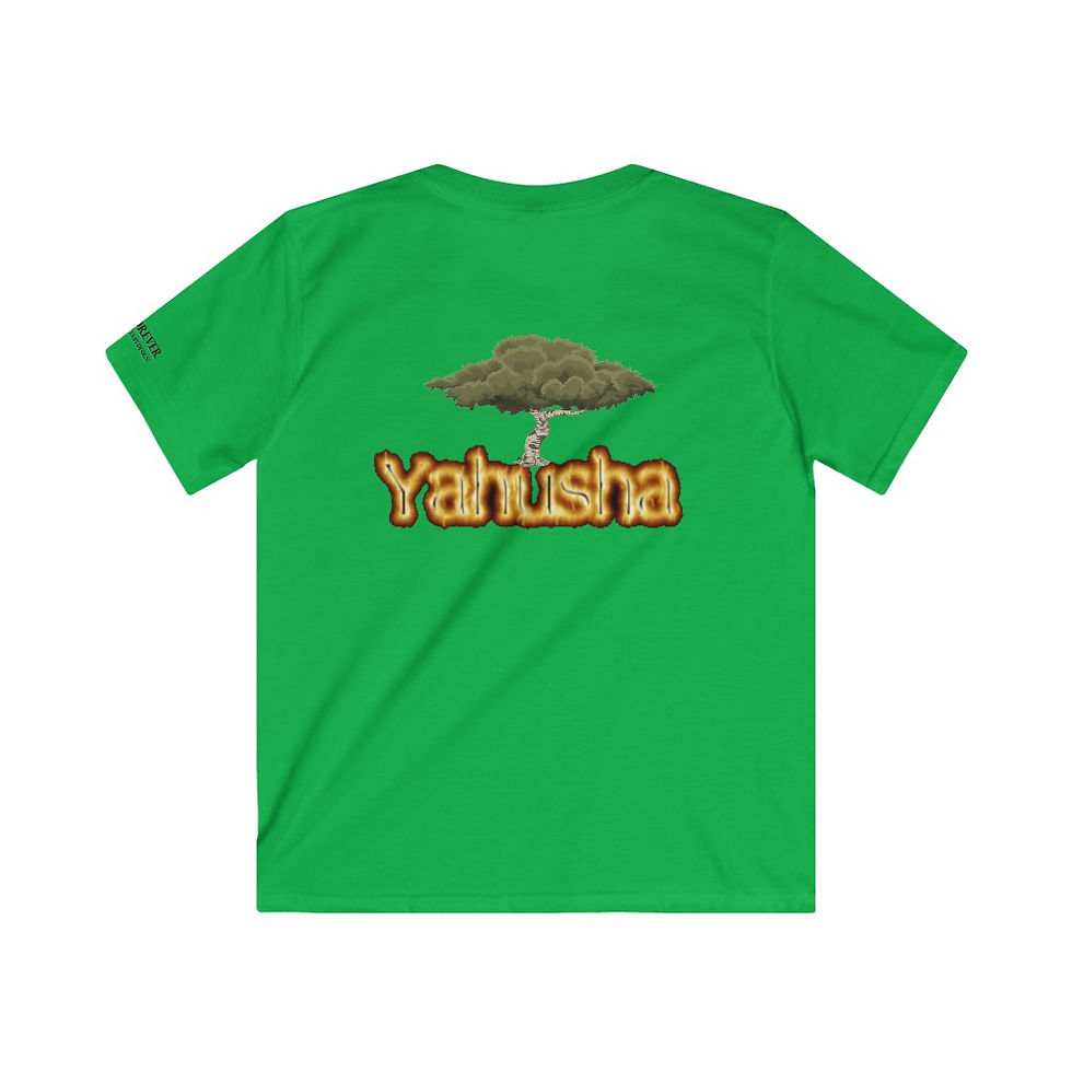 Thumbnail: YHWH FOREVER Kids Softstyle Tee
