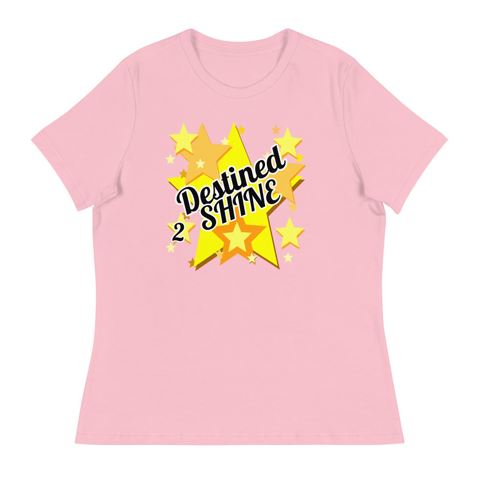 Thumbnail: YHWH FOREVER Destined 2 Shine Women's Relaxed T-Shirt
