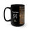 Thumbnail: The Classy Collection Psalms 91:13 Black Mug 15oz