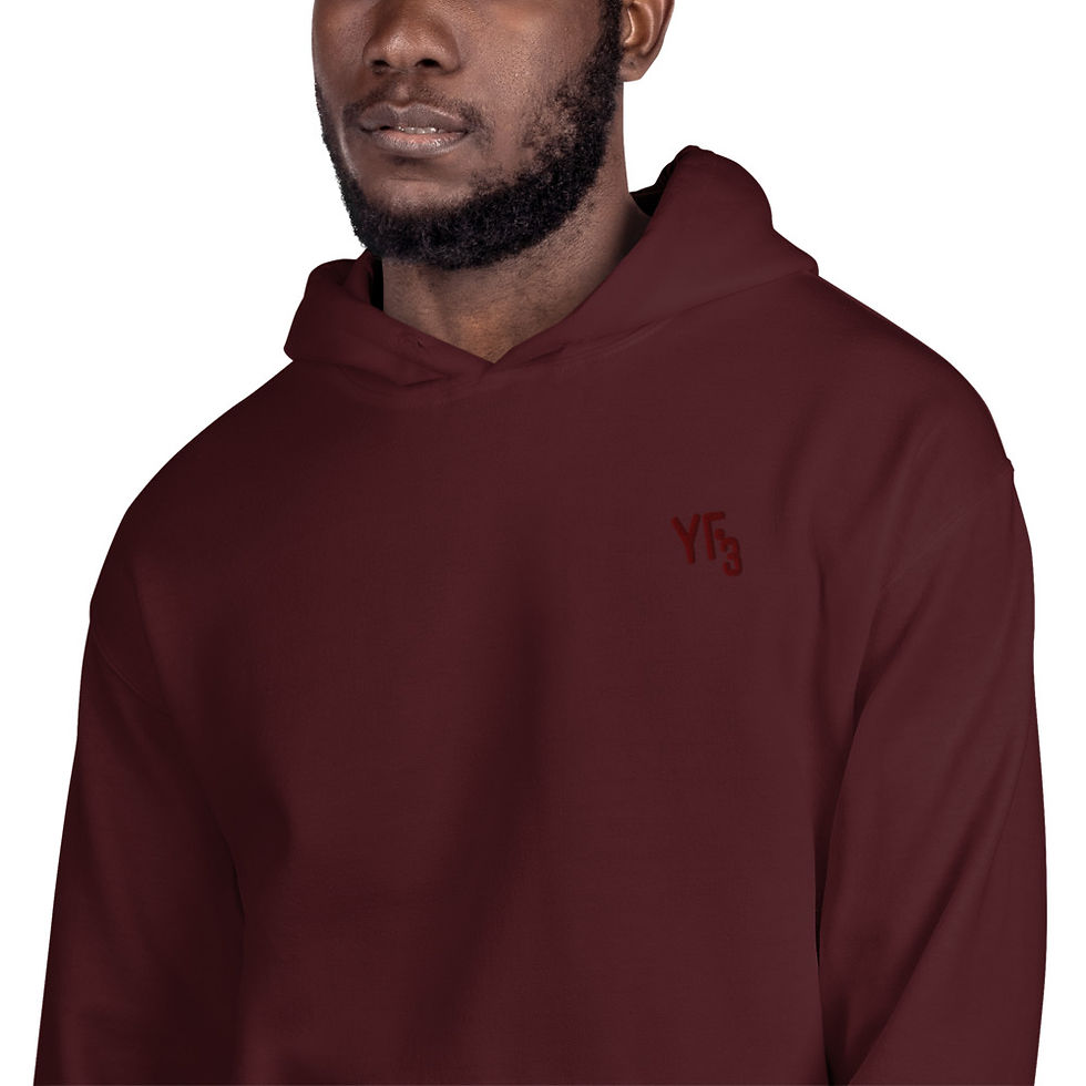 Thumbnail: YHWH FOREVER 3 YF3 Embroidered Unisex Hoodie