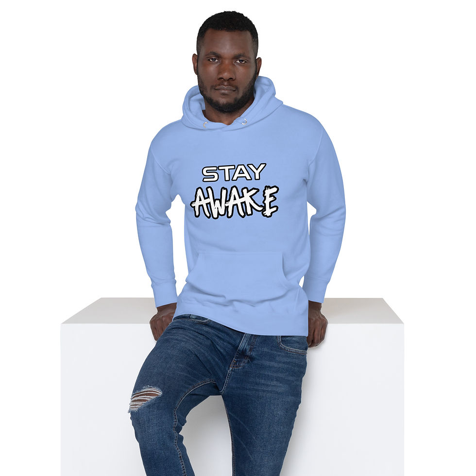 Thumbnail: Sworthe By Joseph Dowdy STAY AWAKE Unisex Hoodie
