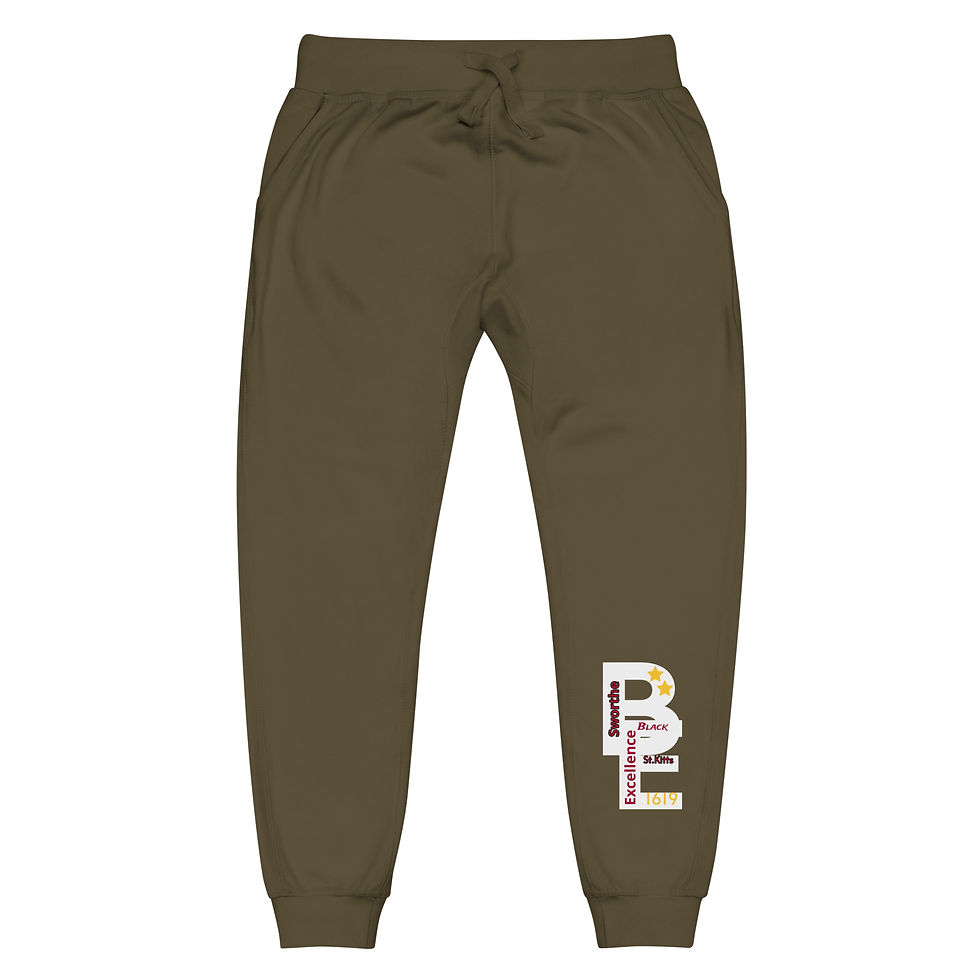 Thumbnail: Sworthe By Joseph Dowdy BE St.Kitts Unisex fleece sweatpants