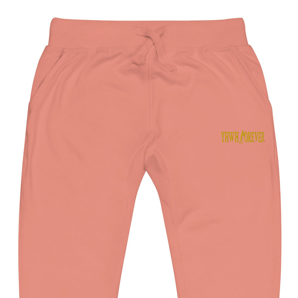 Thumbnail: YHWH FOREVER 3 Embroidered Unisex fleece sweatpants