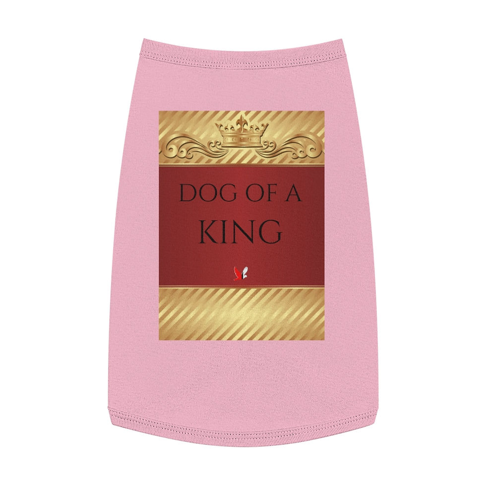Thumbnail: YHWH FOREVER Dog Of A King Pet Tank Top