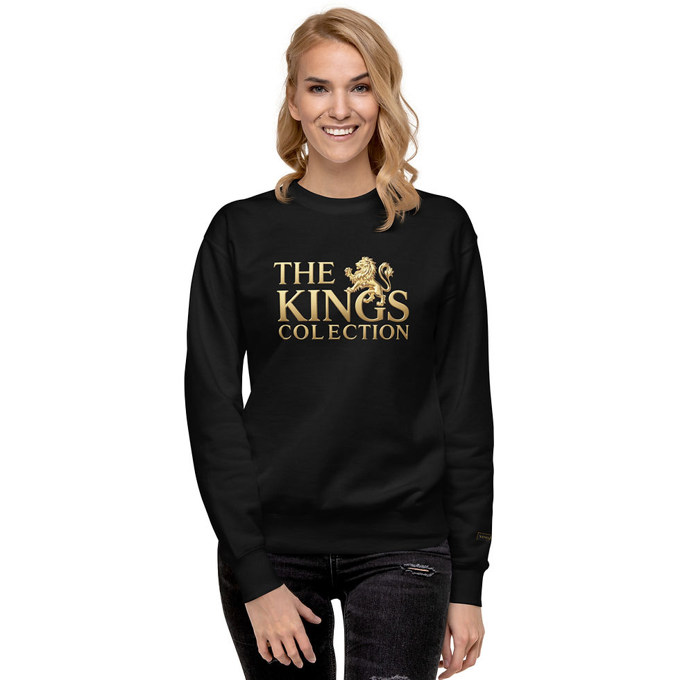 Thumbnail: YHWH FOREVER3 THE KINGS COLLECTION Unisex Premium Sweatshirt