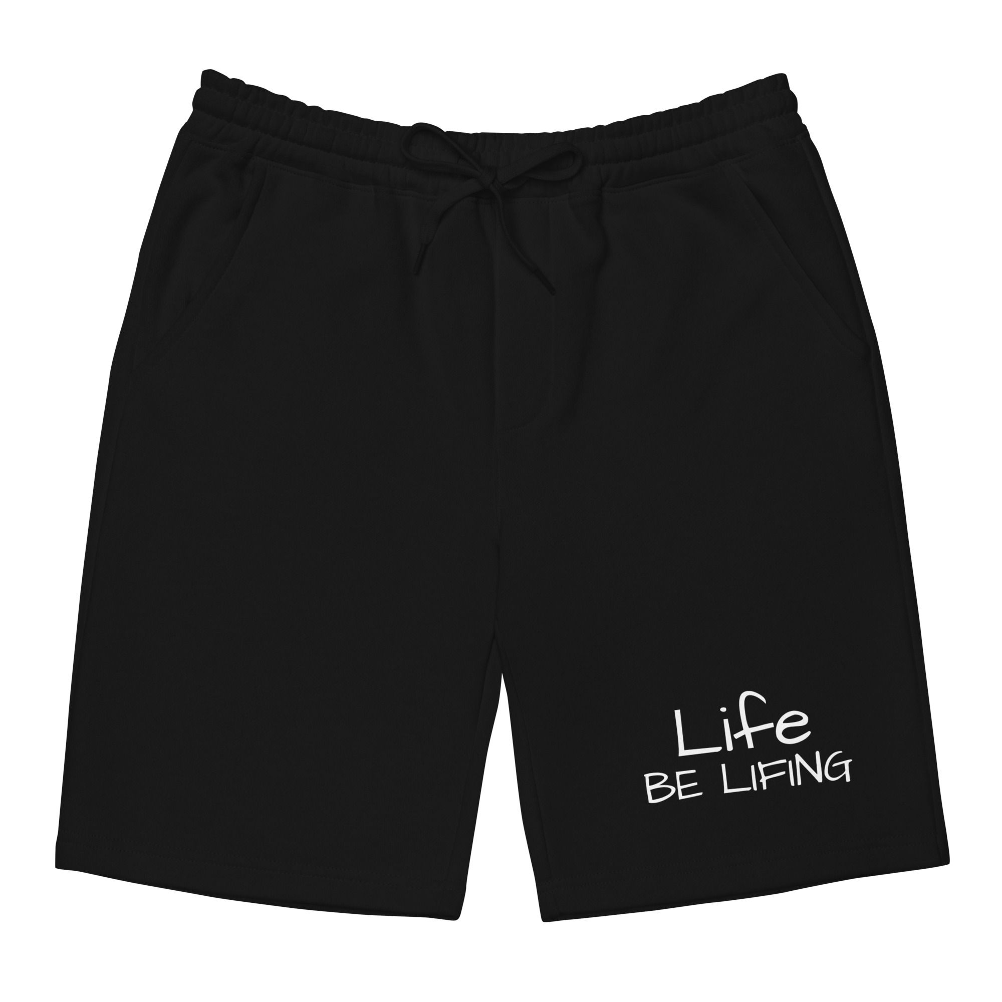 Sworthe By Joseph Dowdy Life Be Lifing Men's fleece shorts
