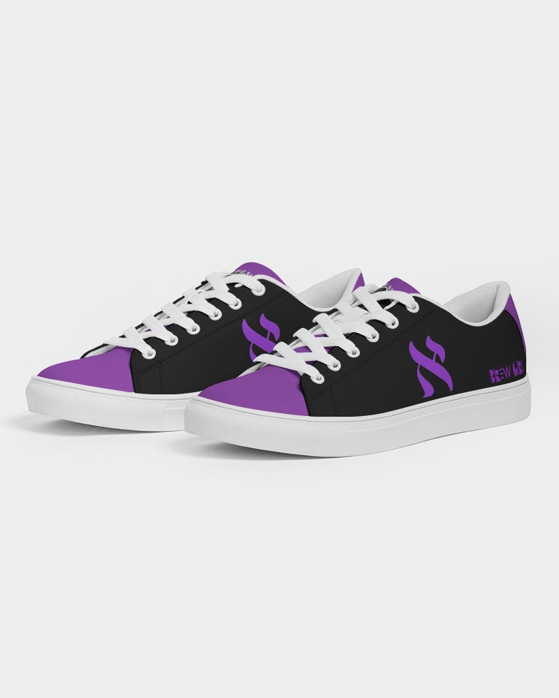 Thumbnail: The Classy Hebrew Aleph Pr-31 Purple Ladies Polo Sneakers