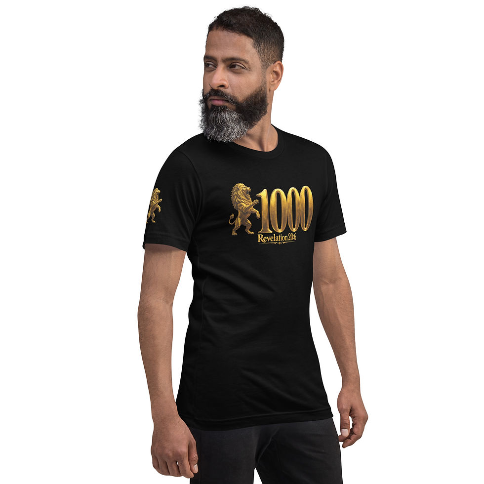 Thumbnail: YHWH FOREVER3 TKC Revelation 20:6 Unisex t-shirt