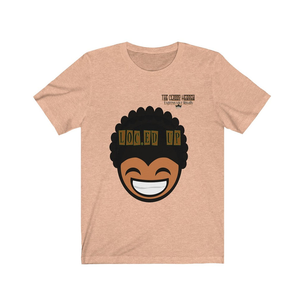 Thumbnail: The Classy Hebrew Loc.ED Up Locs Shirt Unisex Jersey Short Sleeve Tee