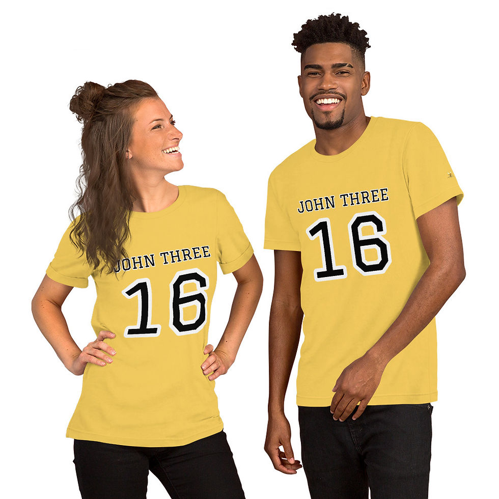 Thumbnail: YHWH FOREVER JOHN 3:16 Short-Sleeve Unisex T-Shirt