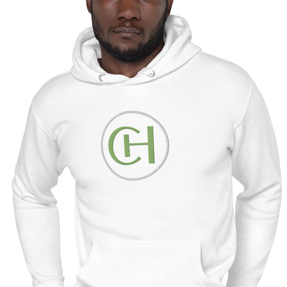 Thumbnail: YF3 The Classy Hebrew cH Embroidered Unisex Hoodie