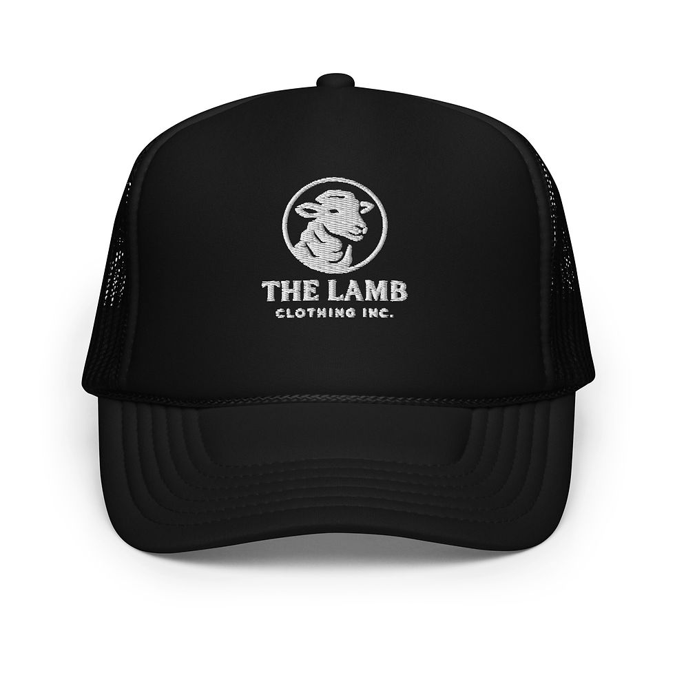 Thumbnail: YHWH FOREVER3 The Lamb Clothing Inc. Embroidered Foam trucker hat