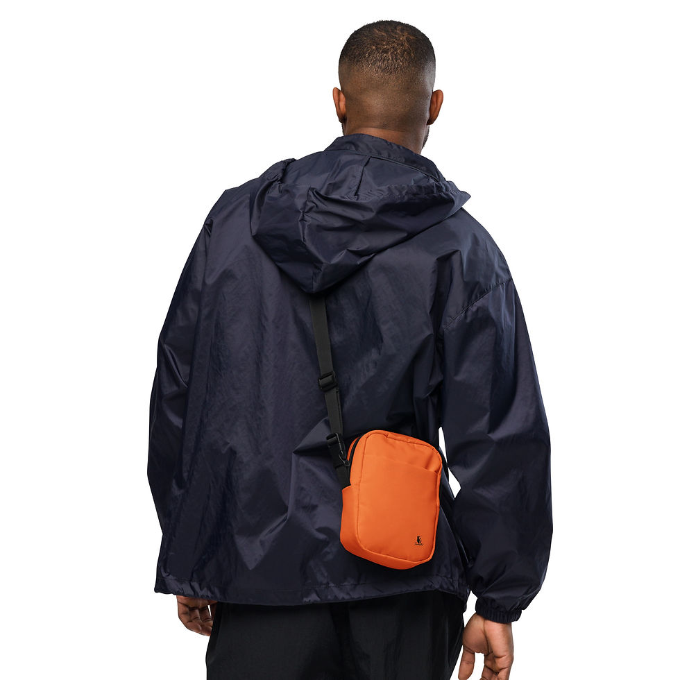 Thumbnail: Sworthe By Joseph Dowdy Sworthe Black Excellence Solid Utility crossbody bag