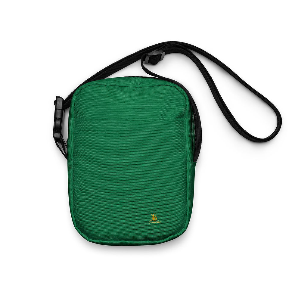 Thumbnail: Sworthe By Joseph Dowdy Sworthe Black Excellence Solid Utility crossbody bag