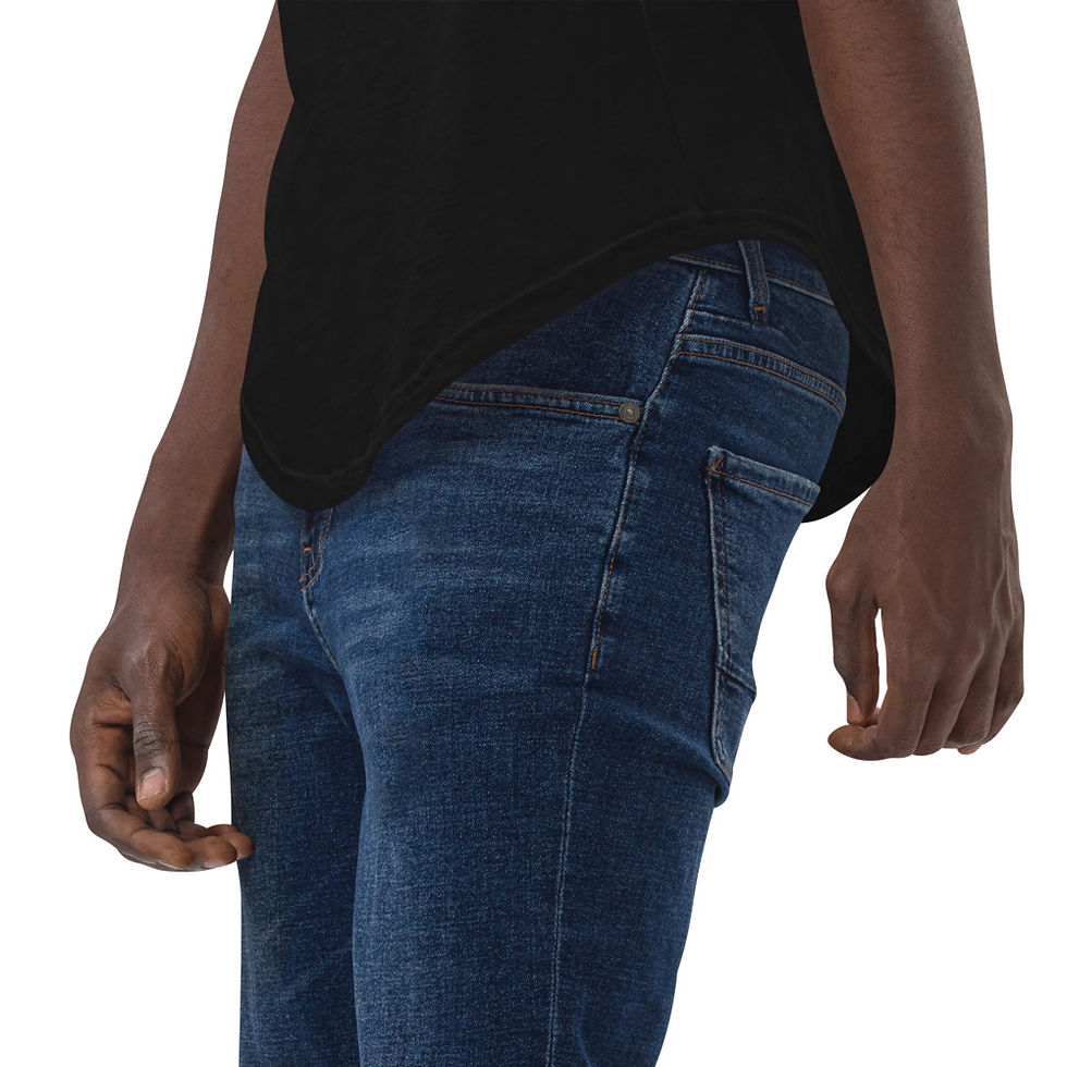Thumbnail: Sworthe Mali By Joseph Dowdy Men's Curved Hem T-Shirt