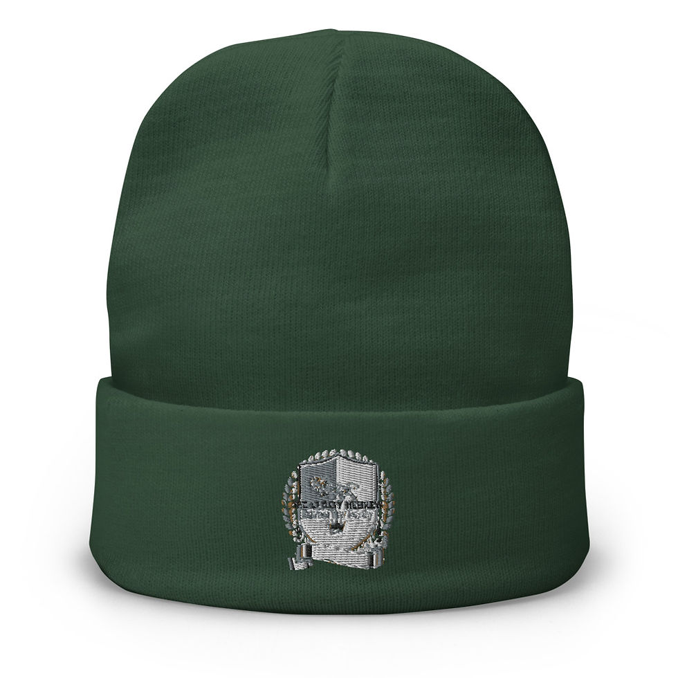 Thumbnail: The Classy Hebrew Embroidered Beanie