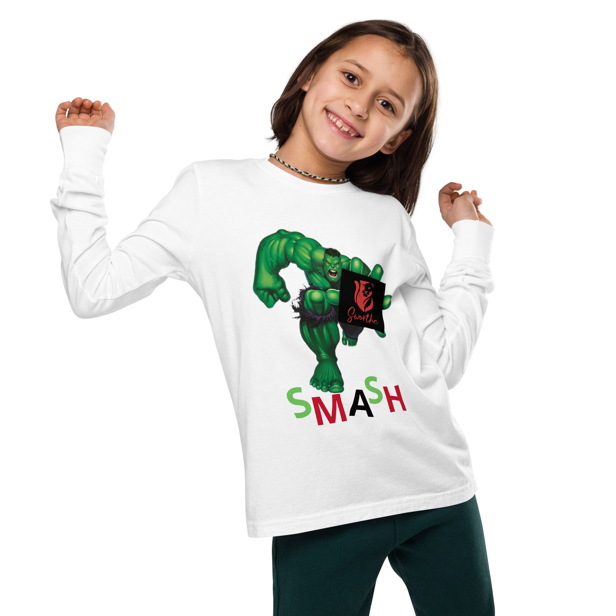 Sworthe By Joseph Dowdy Sworthe Smash Youth long sleeve tee